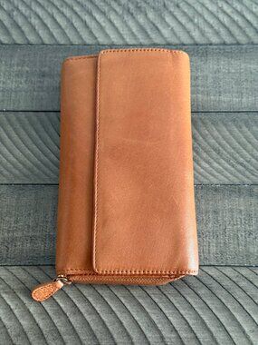 Pelle Studio Tan Leather Wallet